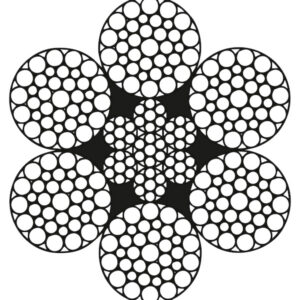 Celik Halat General Purpose Steel Wire Rope 6x636WS IWRC