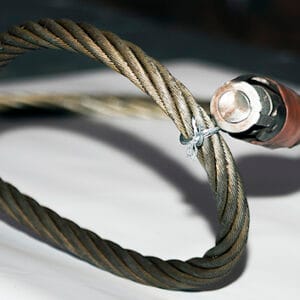 Salva-Vida Steel Wire Rope Raise Bore Sling