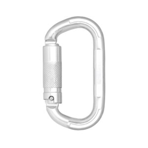 Aluminium Triple Action Locking Bulb type Karabiner