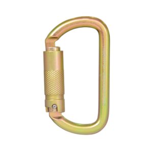 Steel Quarter Turn Locking Bulb type Karabiner