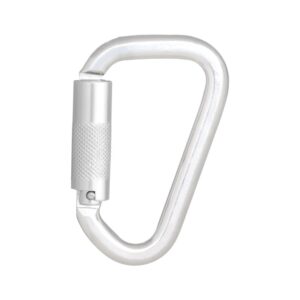 Aluminium Quarter Turn Locking Bulb type Karabiner