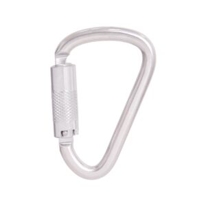 Stainless Steel Quarter Turn Locking Bulb type Karabiner