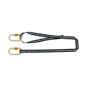 Flanil Flame Resistant Work Positioning Lanyard with Ring Type Adjuster