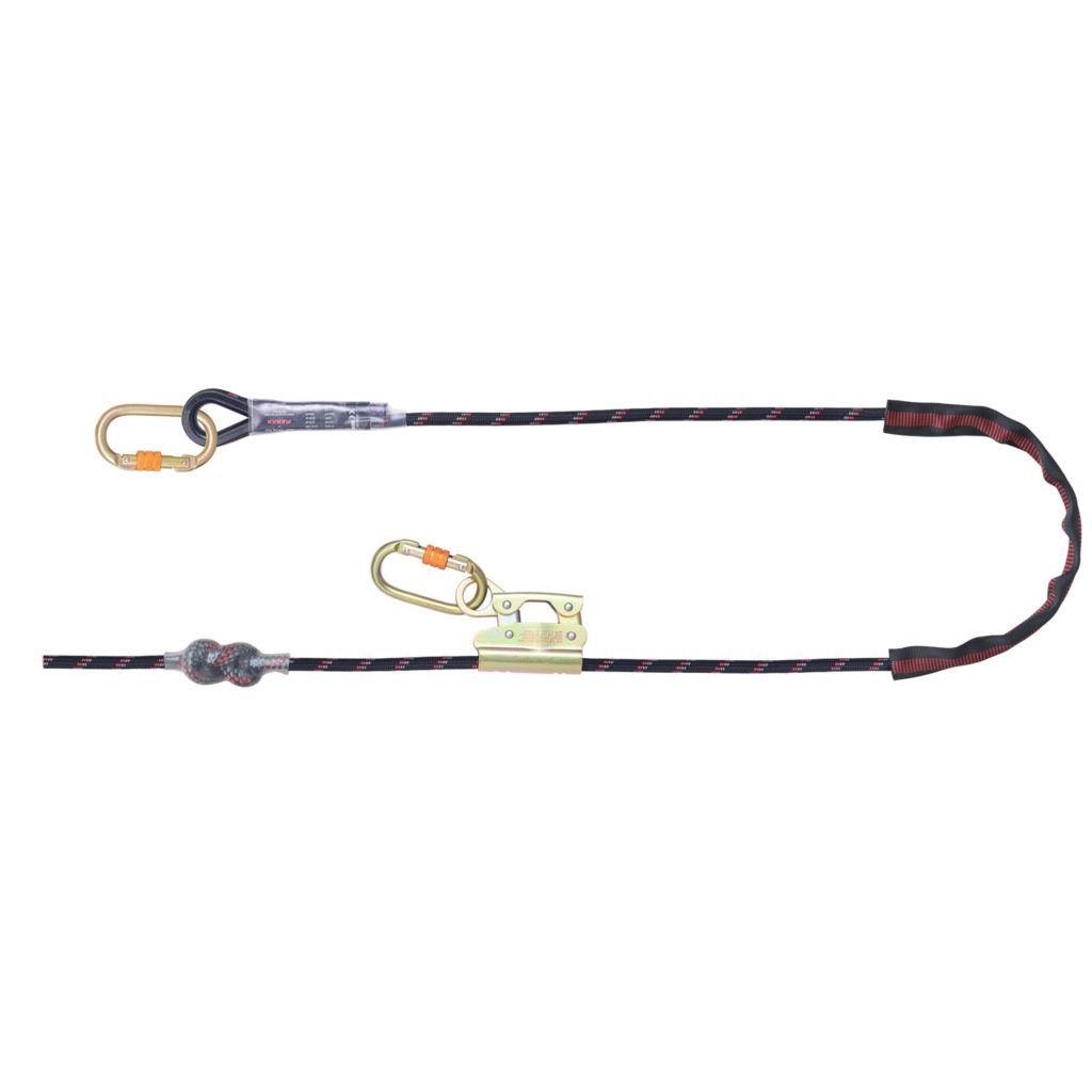 Work Positioning Lanyards With Grip Adjuster - 245(PR)
